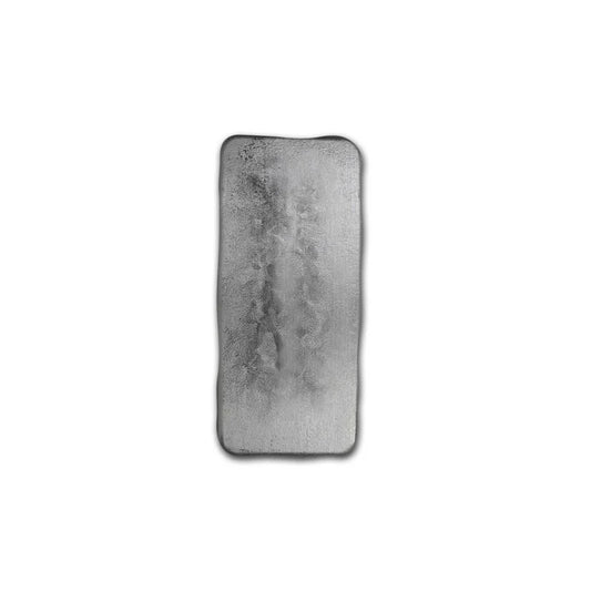 1/2Kg Fine Silver Cast Bar