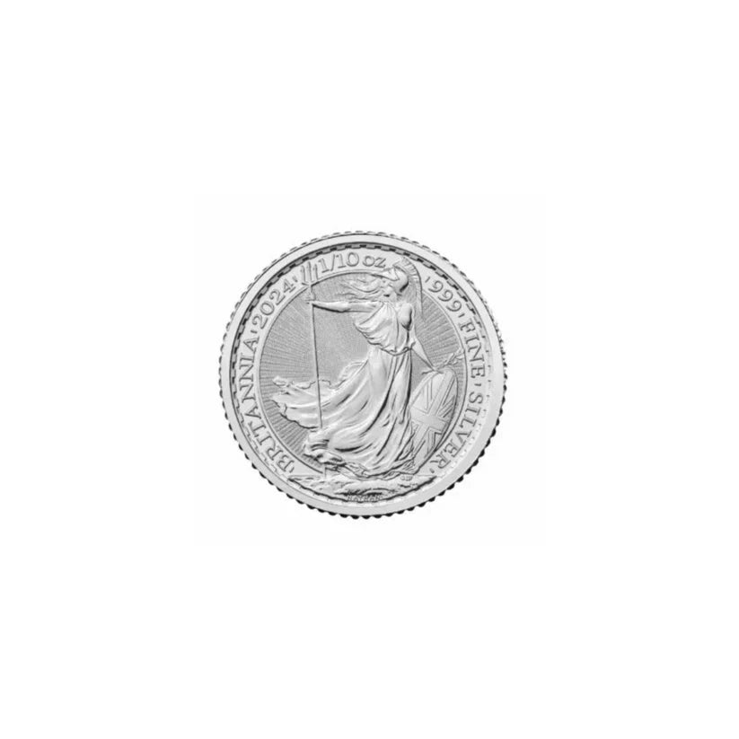 2024 Silver Britannia 1/10oz Bullion