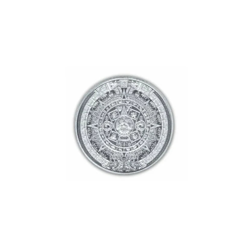 5x Aztec Calendar 1/10oz Silver Round