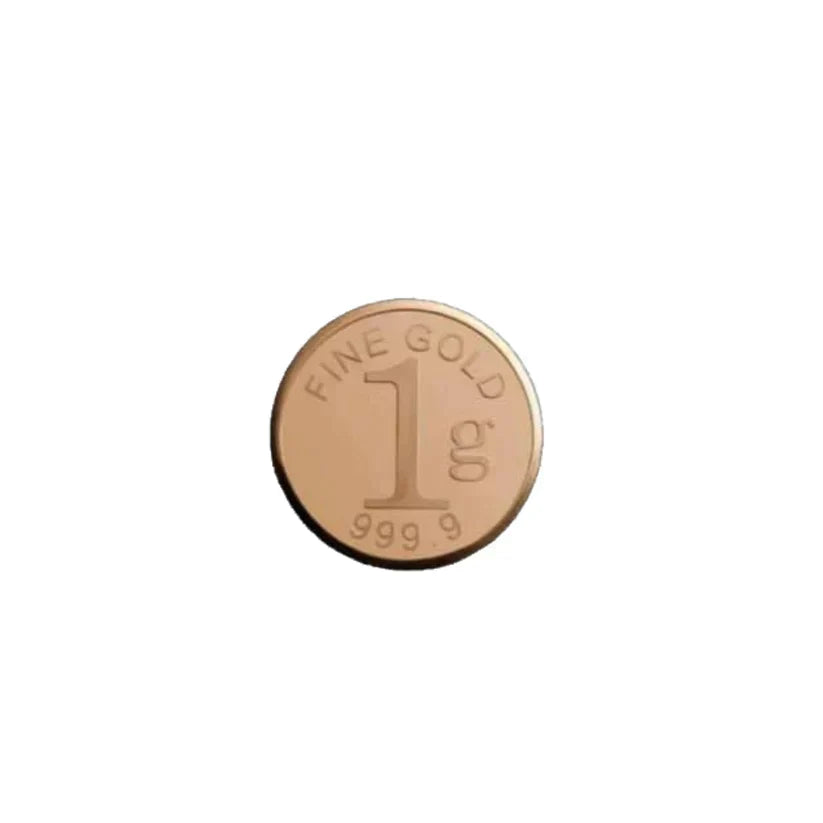 1g Fine Gold Minted Coin - 12 Months Plan